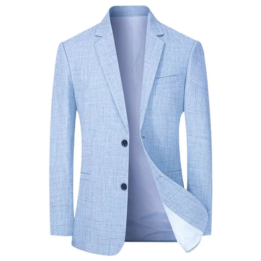 Liam Getailleerde Blazer - Heren - Slim-Fit Stijl voor Werk en Formele Gelegenheden