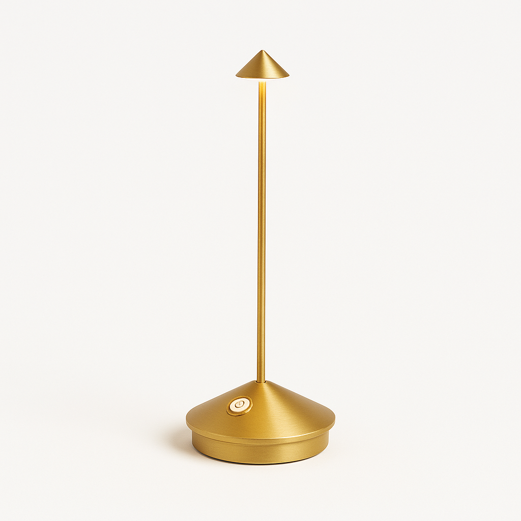 Minimalistische draadloze LED tafellamp dimbaar voor binnen en buiten