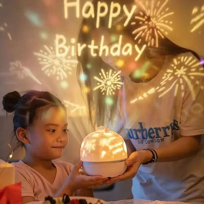 DreamNova Sphere sterrenprojector nachtlampje voor rustige kinderkamer