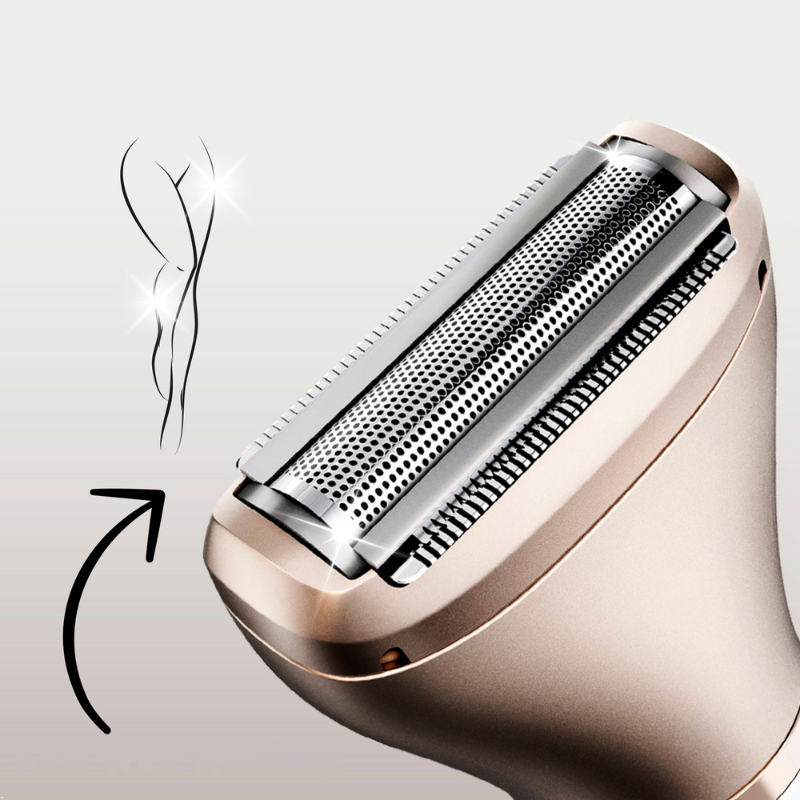 Scheerapparaat vrouw 2-in-1 Elektrisch Waterdicht voor Nat en Droog Gebruik