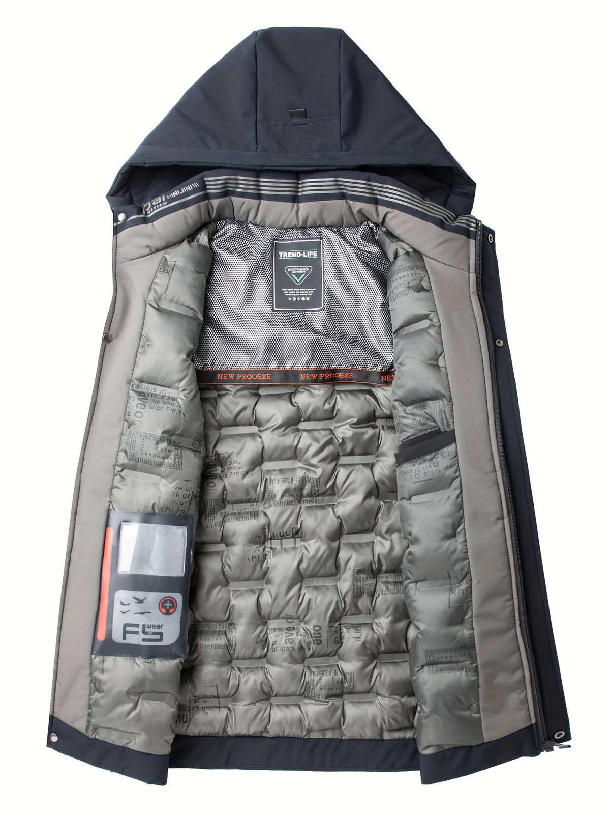 Waterdichte Winterjas Heren - Regular Fit - Extra ademend en Warm