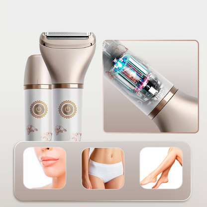 Scheerapparaat vrouw 2-in-1 Elektrisch Waterdicht voor Nat en Droog Gebruik