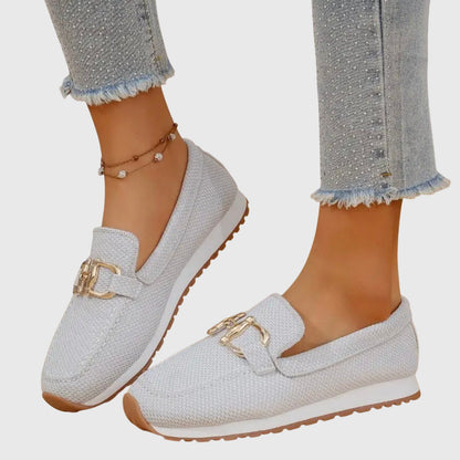 Orthopedische comfort loafers dames - zachte pijnvrije instappers voor dagelijks gebruik