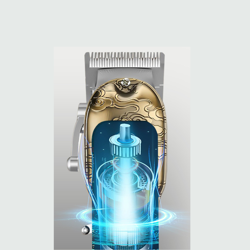 4-in-1 Professionele Tondeuse Set - Complete Haartrimmer met LED-display en Accessoires