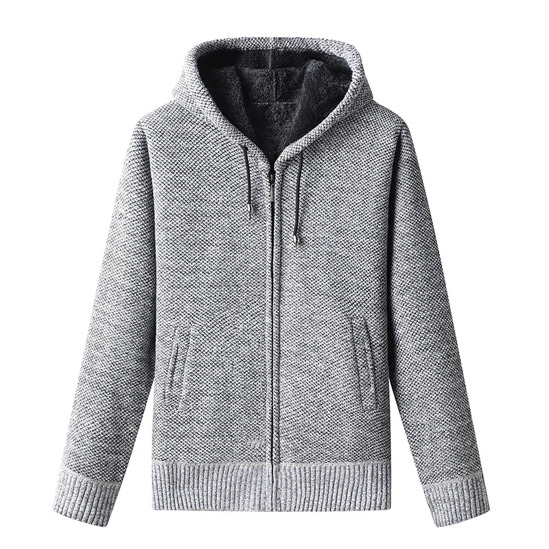 Herenstrickjacke - Zacht Fleece & Stijlvol Design - Perfect voor de Winter