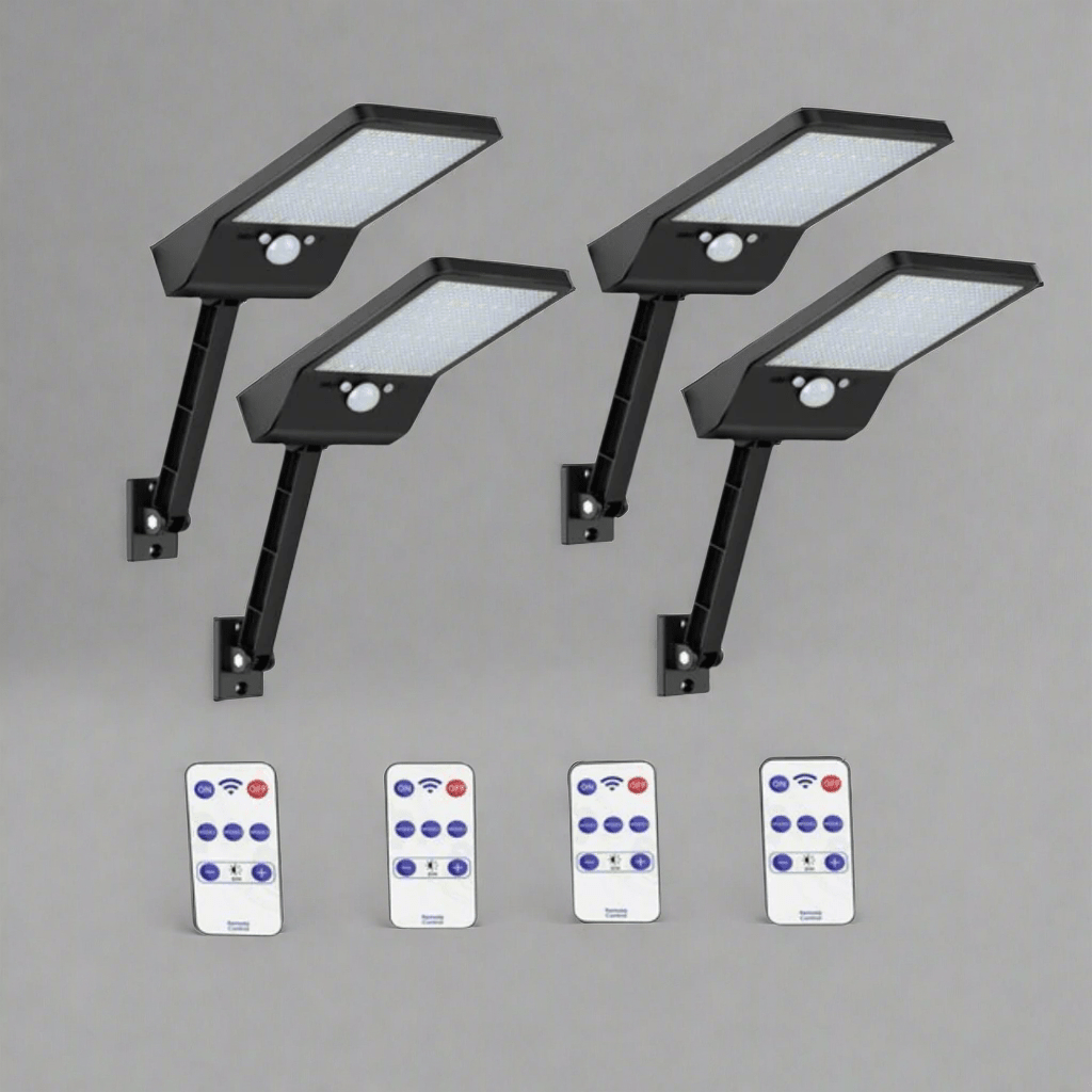 LED buitenlamp op zonne-energie met bewegingssensor en afstandsbediening