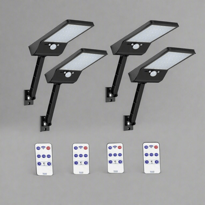 LED buitenlamp op zonne-energie met bewegingssensor en afstandsbediening