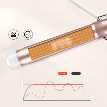 TwistPro Elektrische Krultang - Keramische Toermalijn Krultang met Verstelbare Temperatuur