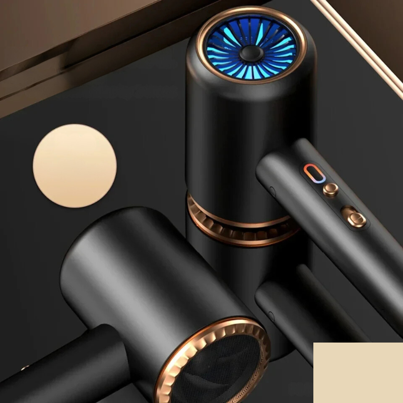 Föhn met Dubbele Temperatuurinstelling en Hoge Vermogen Inclusief Borstel