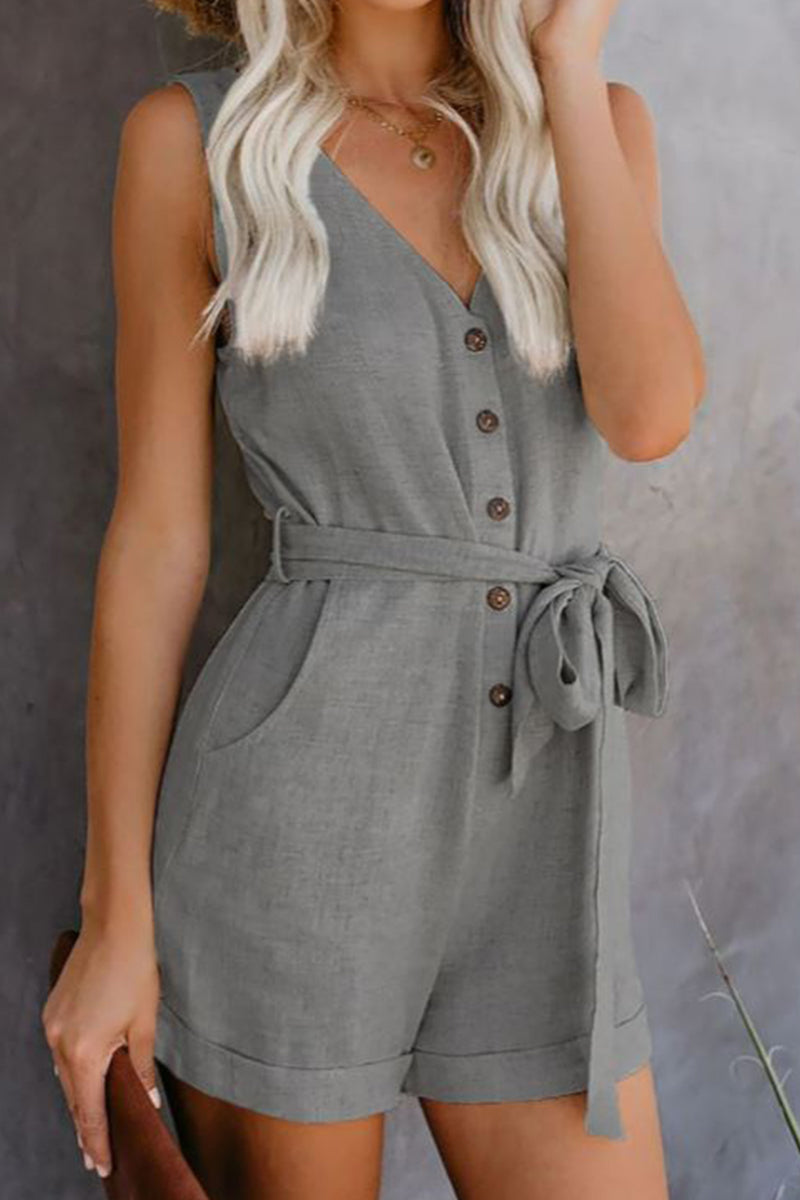 Stijlvolle Romper - Polyester Mix - Flatterend en Veelzijdig