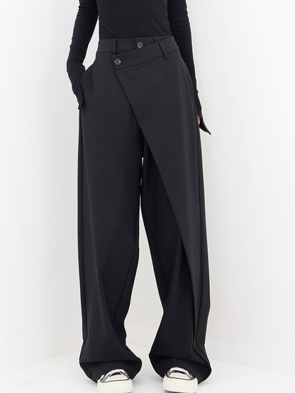 Asymmetrische Baggy-Broek - Stijlvol en Comfortabel Statement