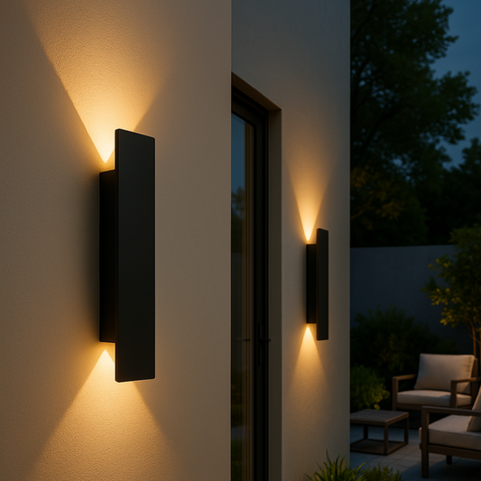LED wandlamp buiten minimalistisch – Weerbestendig IP65 en energiezuinig