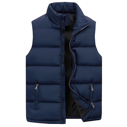 Gewatteerde Bodywarmer Heren - Luxe Comfort & Duurzaamheid - Regular Fit