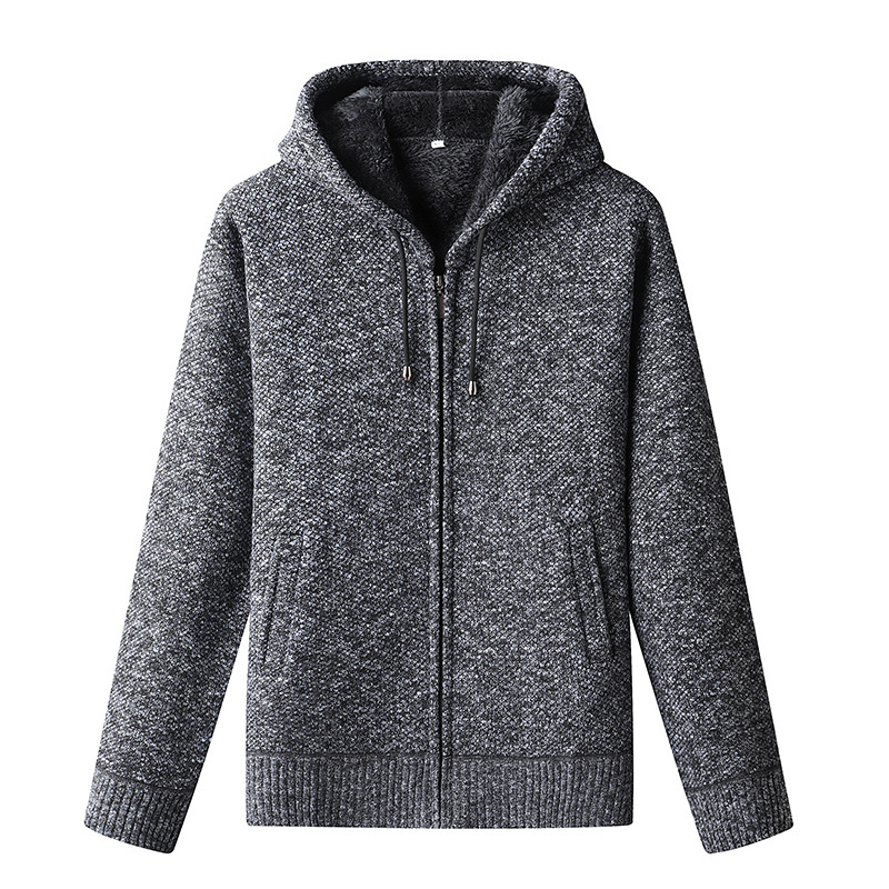 Herenstrickjacke - Zacht Fleece & Stijlvol Design - Perfect voor de Winter