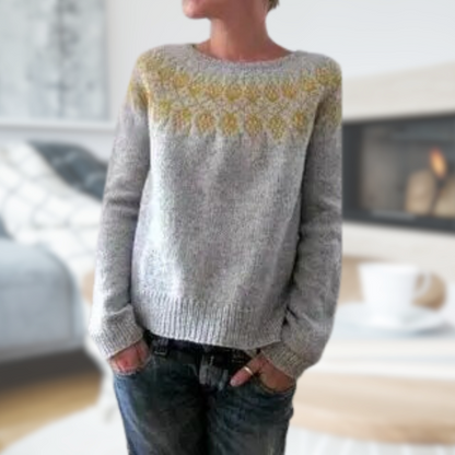 Gestreepte Alia Pullover – Comfort en Stijl in Eén