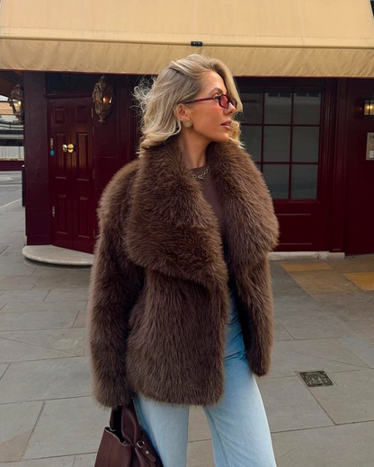 Dames Ferryhill Faux Fur Jas - Luxe en Tijdloze Stijl