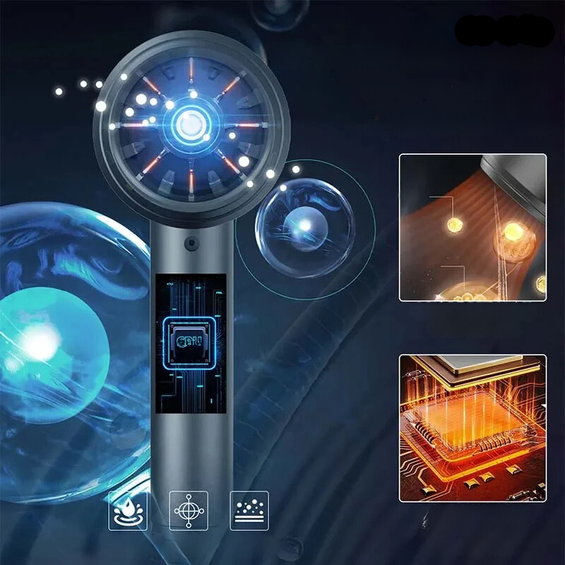 TurboDry Föhn Borstel - Krachtige en Stille Haardroger Borstel voor Salonkwaliteit