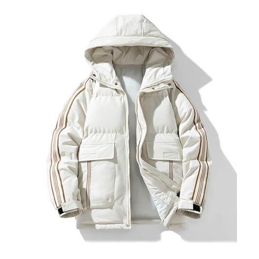 Puffer Jacket - Water- en Winddichte Pufferjas - Regular fit met premium fleece voor extra comfort.