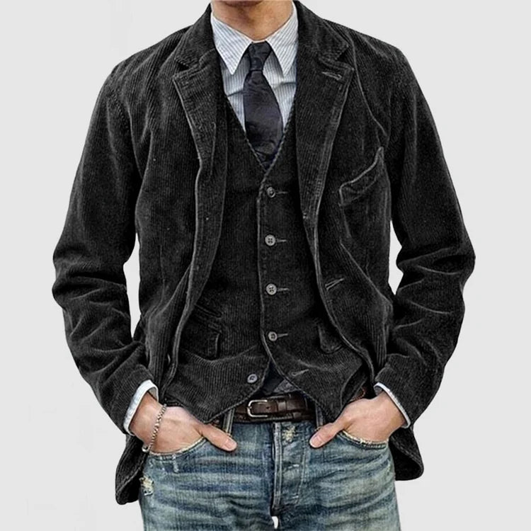 Adan™ Corduroy Blazer - Heren - Tijdloze Stijl & Comfort