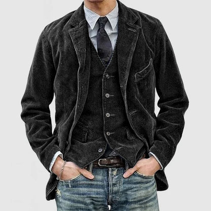 Adan™ Corduroy Blazer - Heren - Tijdloze Stijl & Comfort