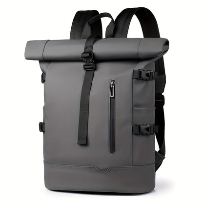 Waterdichte Rugzak met Laptopvak en USB-Poort — Stijlvol en Functioneel voor Werk, School en Reizen