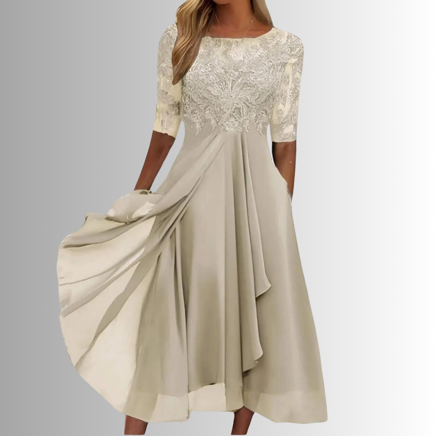 Elegante Kanten Jurk Dames | Tijdloos voor Speciale Gelegenheden