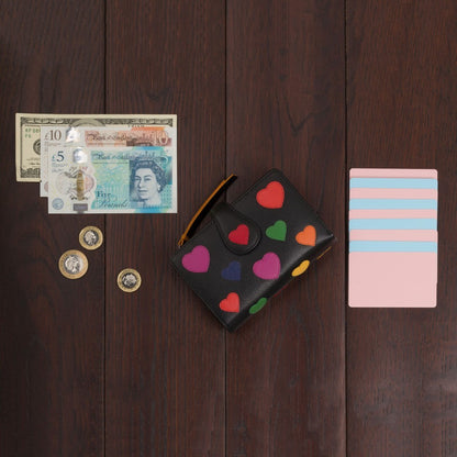 Portemonnee - Dames - Crush Cash & Coin Purse van Hoogwaardig Leer met Stijlvolle Afwerking en Compact Ontwerp