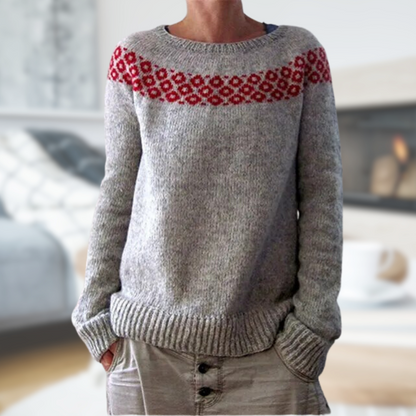 Gestreepte Alia Pullover – Comfort en Stijl in Eén