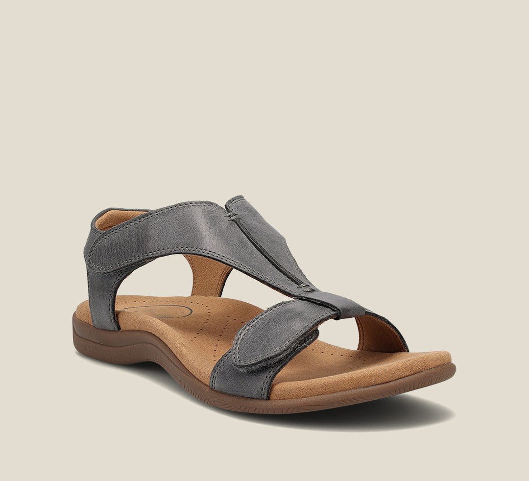 Orthopedische leren sandalen dames - comfortabele stijlvolle zomersandalen