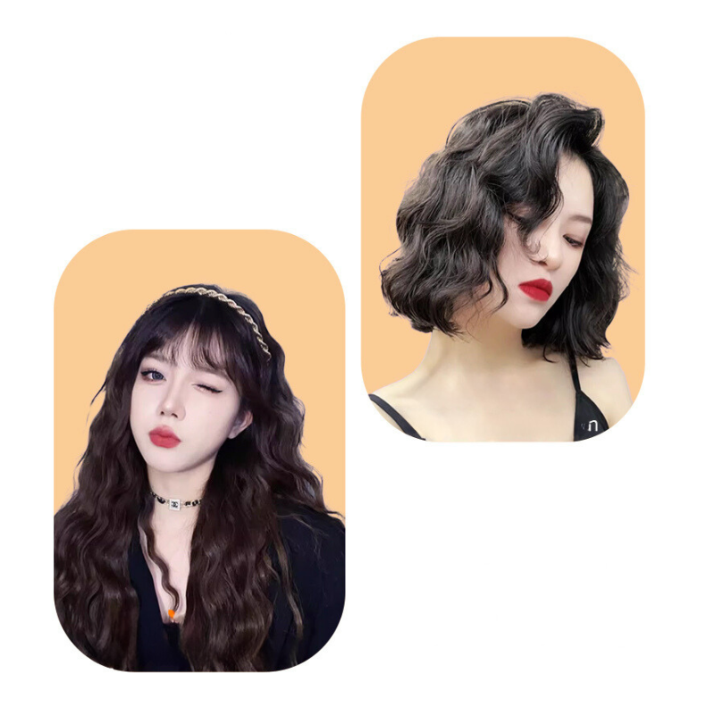 GlamWave Snelle Verwarmings Haarstyler – Brede Golven in Minuten