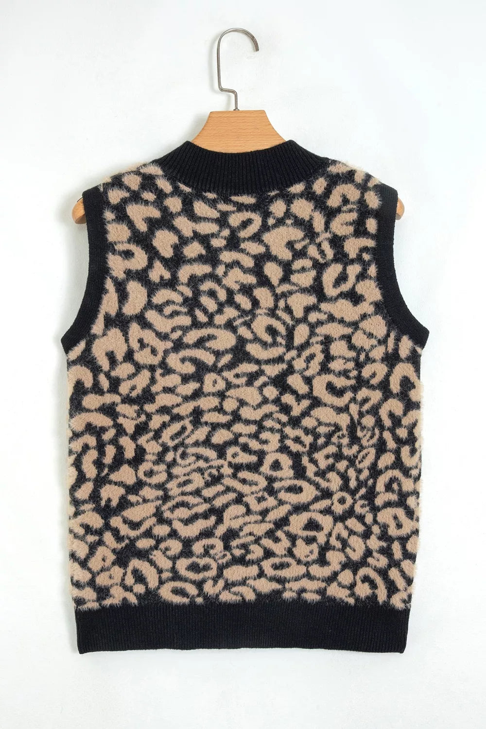 Spencer dames met luipaardprint - detailfoto