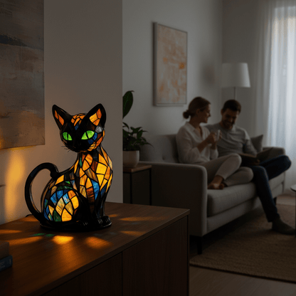 Felilux Katten Nachtlamp met Zacht LED-licht en Touch-Bediening
