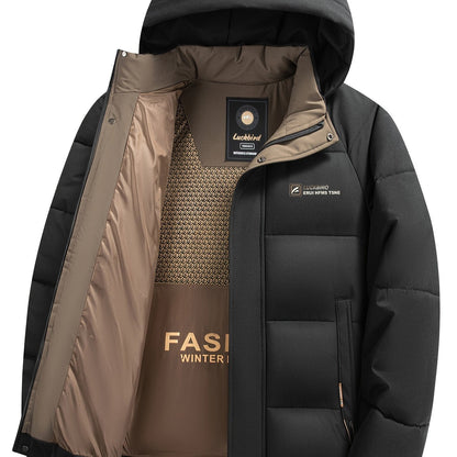 Waterdichte Winterjas Heren - Regular Fit - Extra ademend en Warm met Gewatteerde Vulling