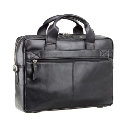 Laptop Tas - Unisex - Hugo 13" Laptoptas van Hoogwaardig Leer met Modern Design en Bescherming