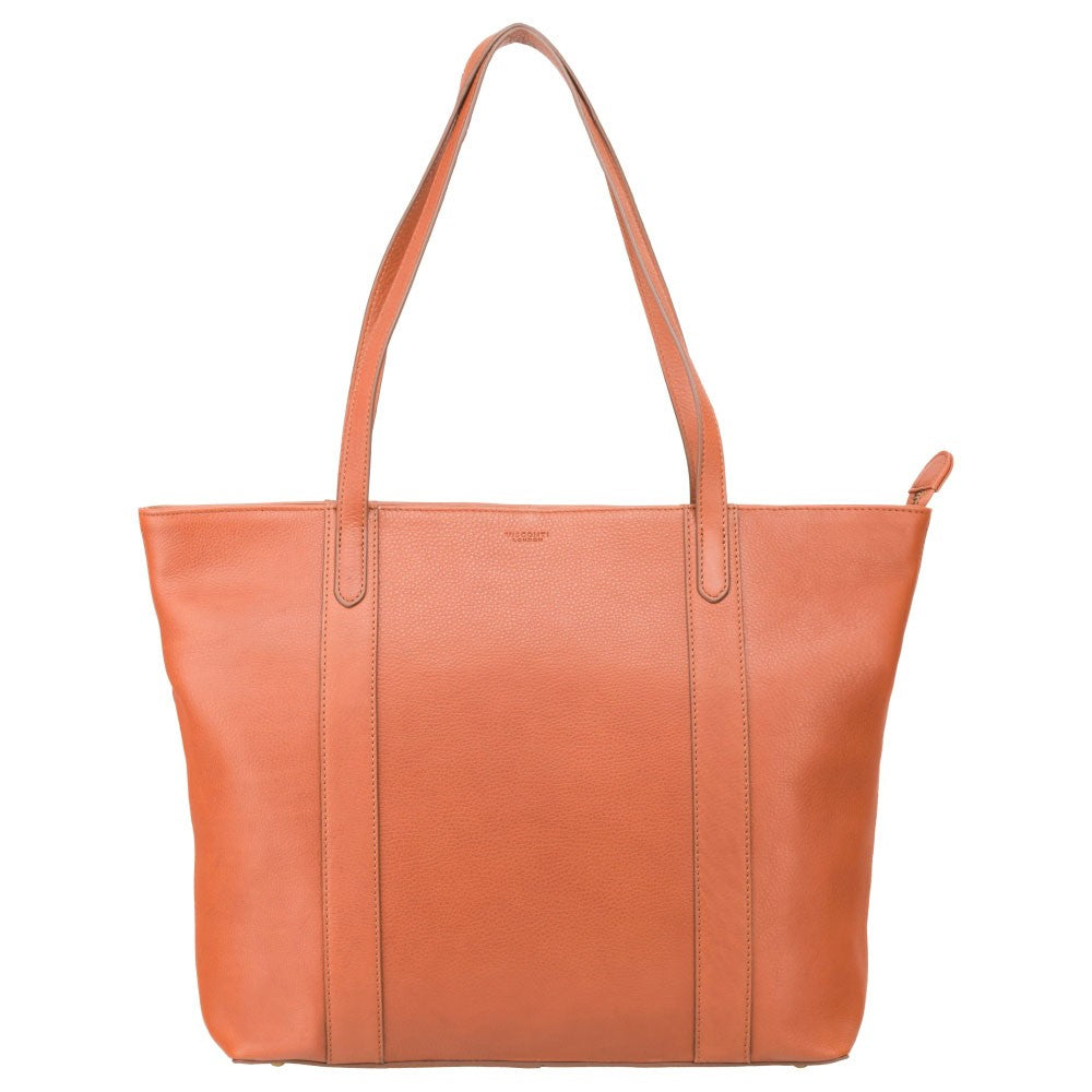 Laptop Tas - Dames - Luxe 13" Work Tote Bag van Hoogwaardig Leer met Ruime Opbergruimte en Stijlvol Ontwerp