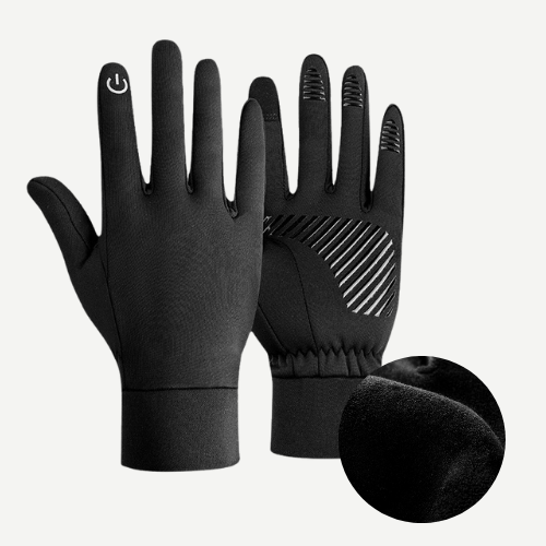 Thermo handschoenen met touchscreenvingers - productfoto