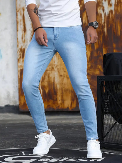 Heren Skinny Jeans - Stretch Comfort - Moderne Pasvorm - Casual en Stijlvol
