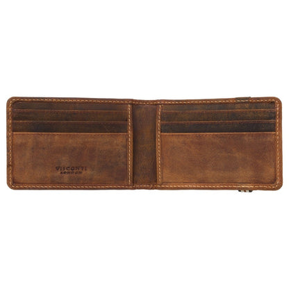 Banded Card Wallet - Unisex - Stijlvolle en Dunne Portemonnee van Hoogwaardig Leder met Elastische Band