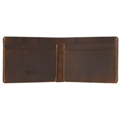 Cash & Card Wallet - Unisex - Stijlvolle Leer Portemonnee met Rits en Meerdere Kaartvakken voor Geld en Kaarten