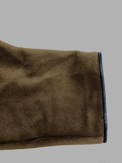 Cape jack dames cropped met hoge opstaande kraag