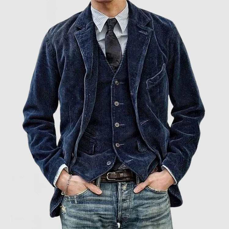 Adan™ Corduroy Blazer - Heren - Tijdloze Stijl & Comfort
