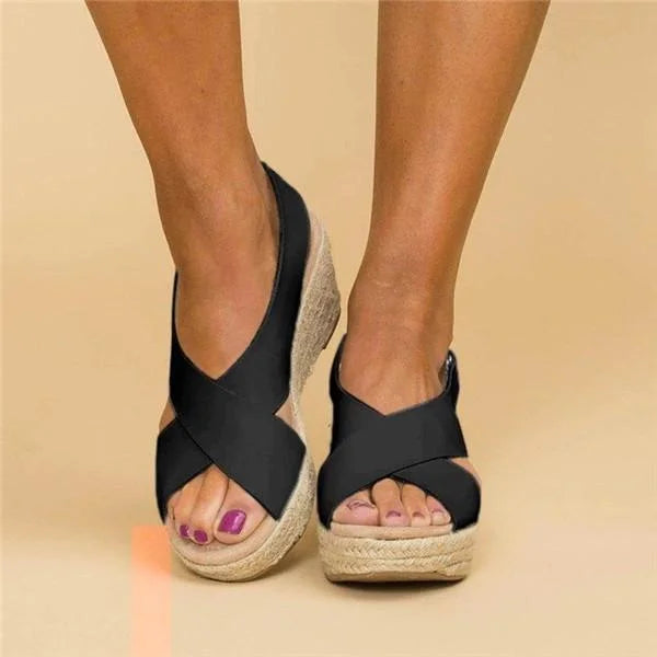 Orthopedische comfort sandalen dames met zacht anatomisch voetbed