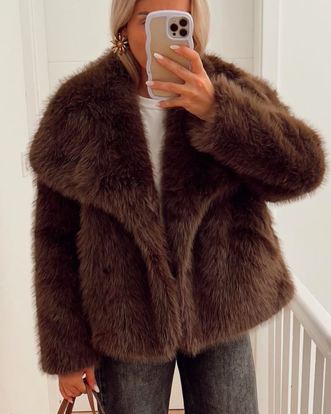 Dames Ferryhill Faux Fur Jas - Luxe en Tijdloze Stijl