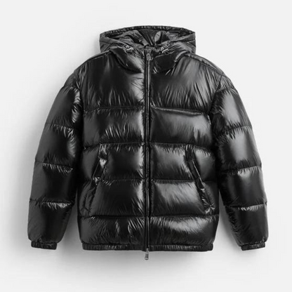 100% Dons Puffer Jacket - Duurzaam en Warm - Waterafstotend en Trendy