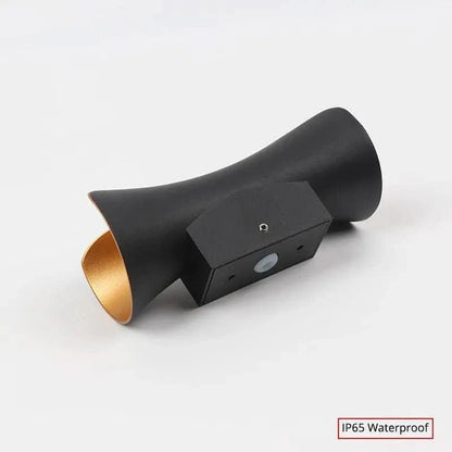 Buiten wandlamp LED gebogen ontwerp IP65 weerbestendig waterdicht
