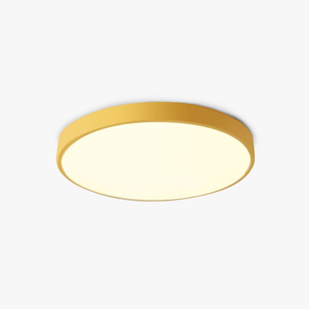Plafondlamp in Roze en Grijs met Warmwit Licht