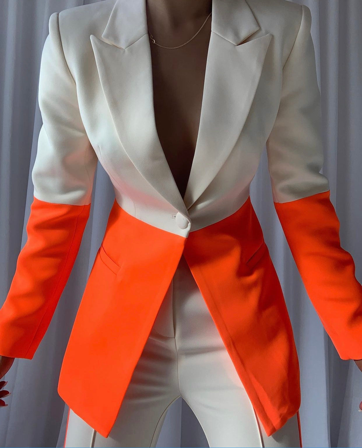 Blazer Suit - Dames - ELINE RUNWAY - Stijlvolle pasvorm met luxe materiaal en moderne uitstraling