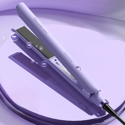 SteamPro Professionele Stoomstijlmachine - 2-in-1 Stoom Stijltang en Krultang met Keramische Platen