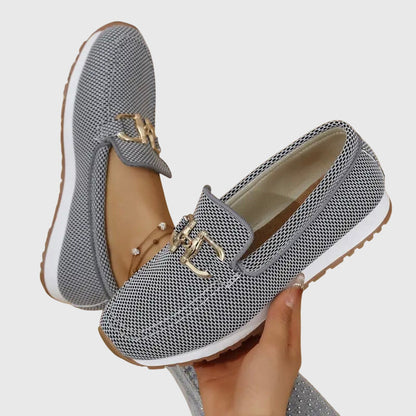 Orthopedische comfort loafers dames - zachte pijnvrije instappers voor dagelijks gebruik