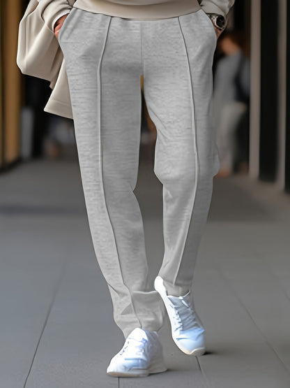 Heren Vrijetijdsbroek - Comfort & Stijl - Elastische Taille - Luxe Kwaliteit